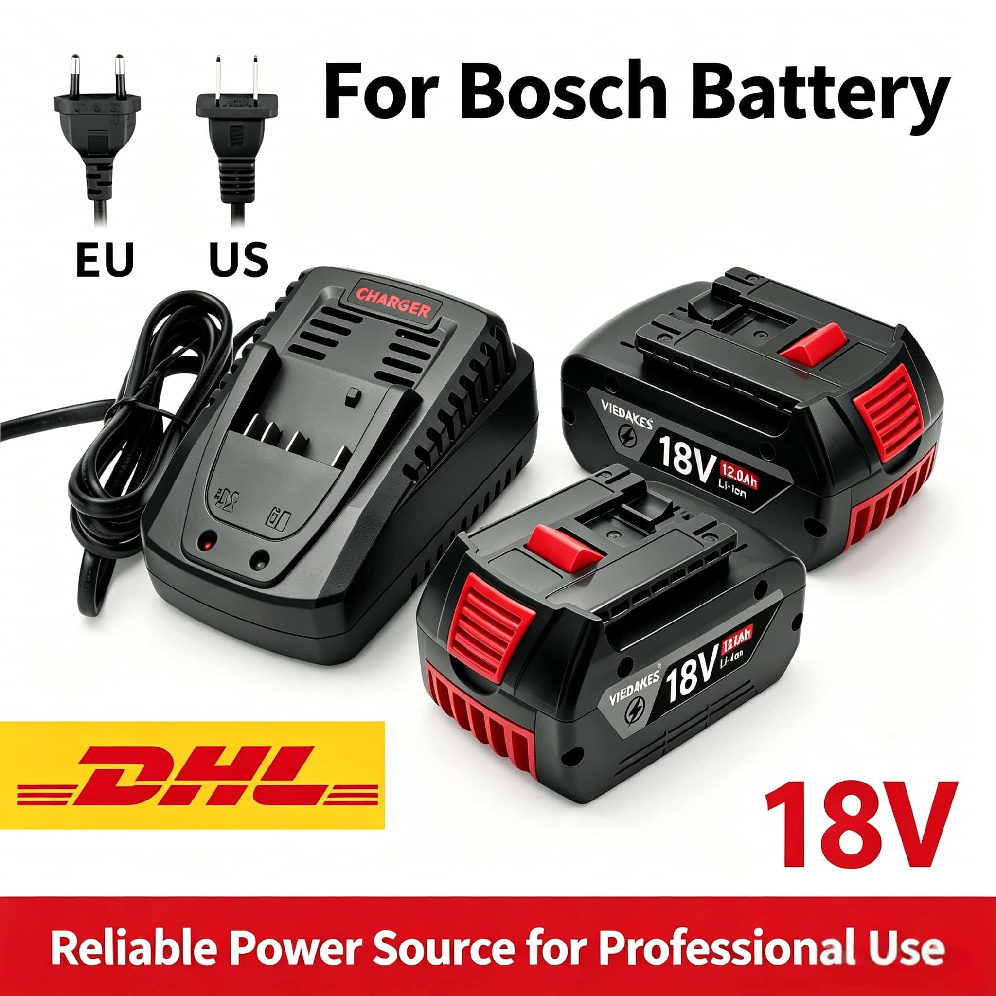 بطارية بديلة لبوش BAT618 بقوة  - مراجعة Bosch Drill Gsb 18V وسعره
